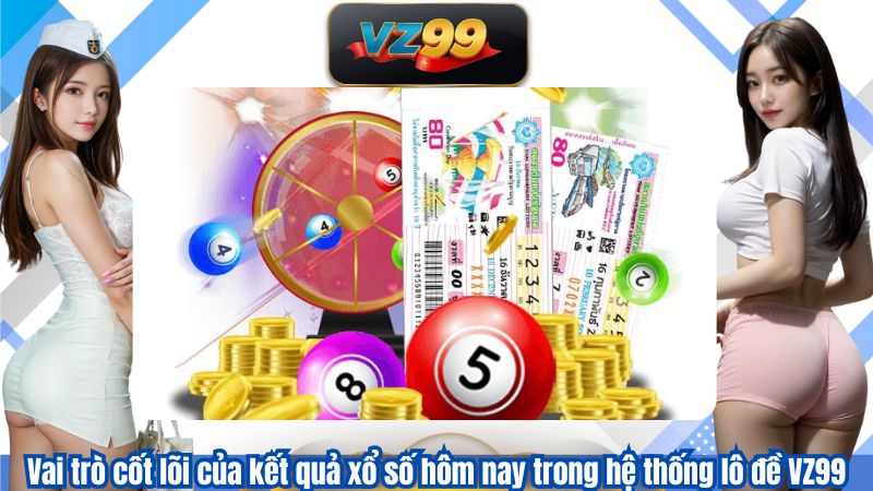 Vai trò cốt lõi của kết quả xổ số hôm nay trong hệ thống lô đề VZ99